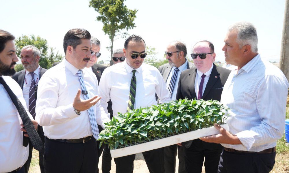LİBYA’DAN YENİŞEHİR’E ÖZEL TARIM ZİYARETİ 