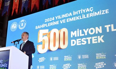 BÜYÜKŞEHİR'DEN 500 MİLYONLUK CAN SUYU